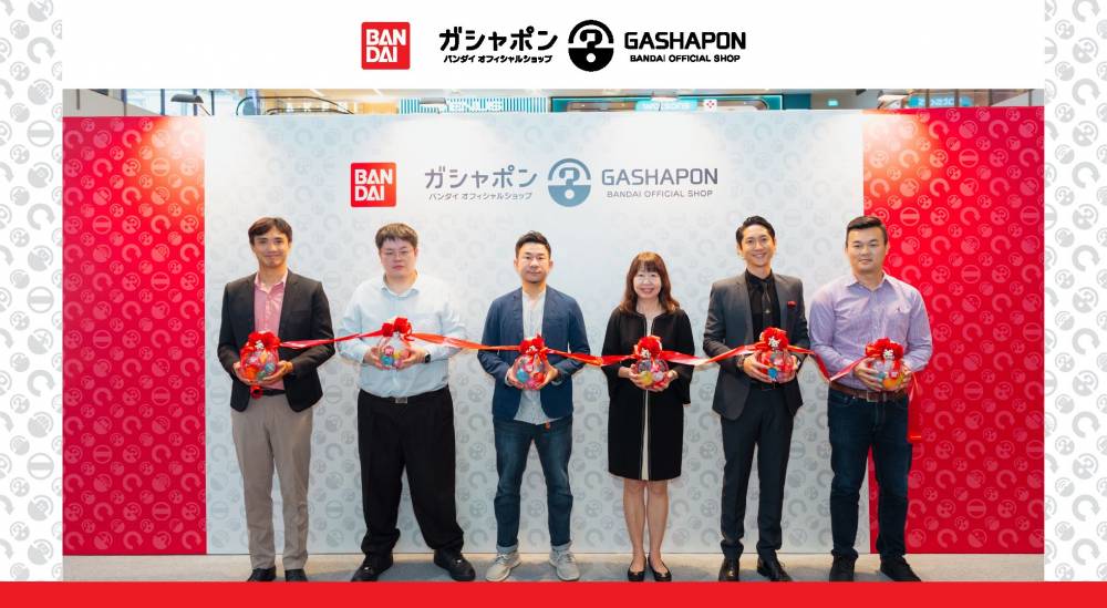 Grand Opening of First Gashapon Bandai Official Shop in Singapore